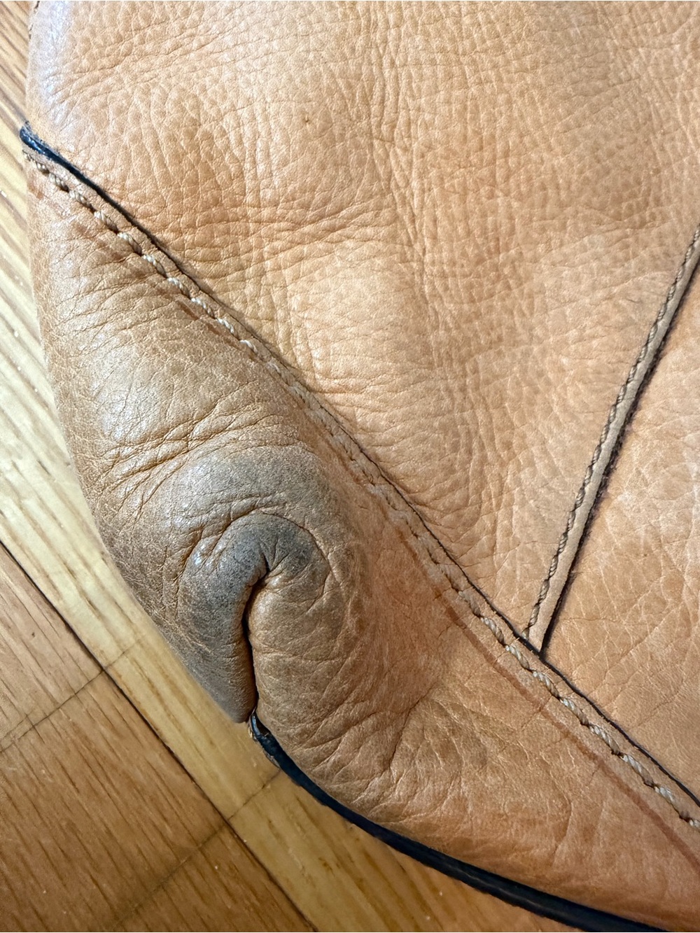 Vintage Fossil crossbody hobo bag - Picture 6 of 6